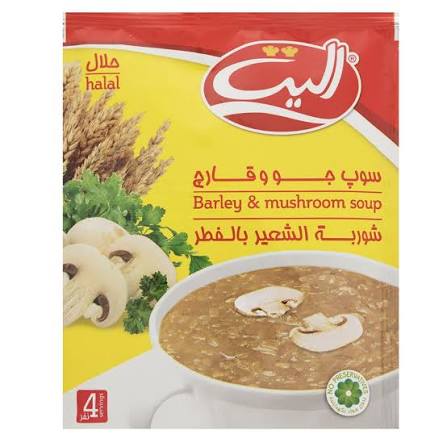 الیت سوپ نیمه آماده (جو و قارچ)