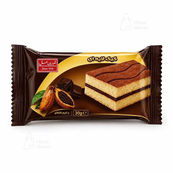 شیرین عسل آلبینا کیک لایه ای شکلات20گ