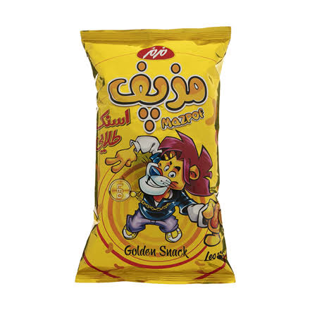 مزمز اسنک پنیری طلایی